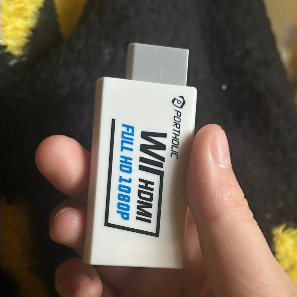 White Wii to HDMI Converter